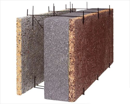 Щепо-цементные блоки несъемной опалубки